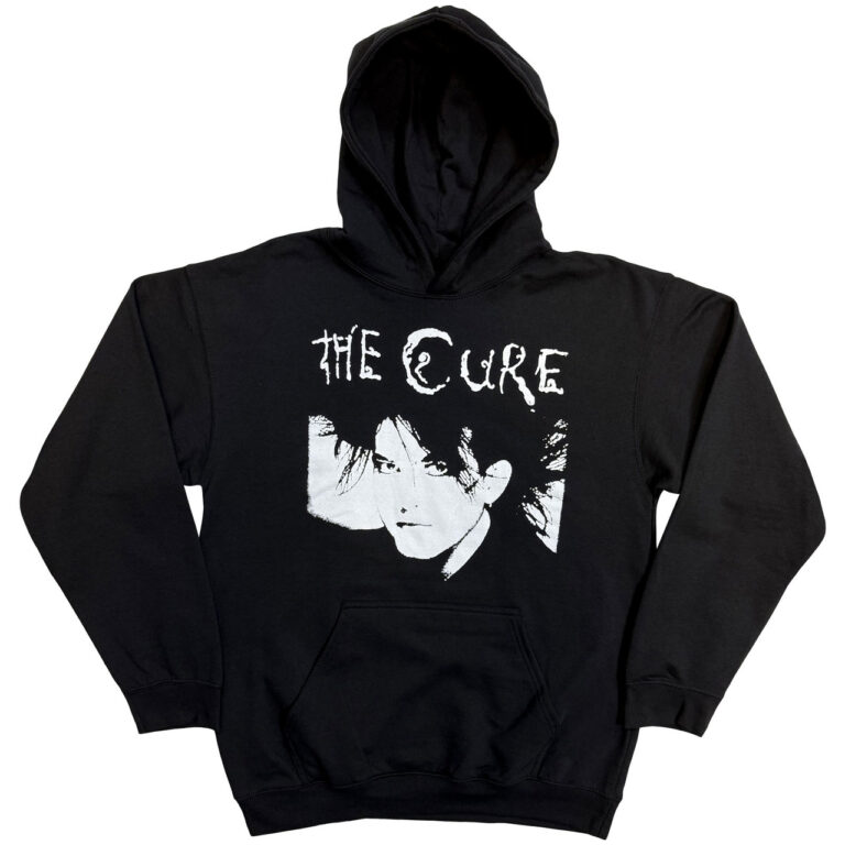 The Cure Robert Illustration Black Pullover Hoodie