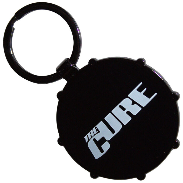 The Cure Logos Drum Double-Sided Keychain