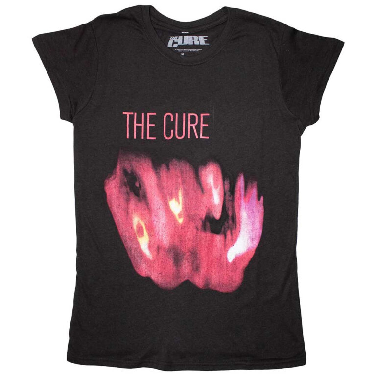 The Cure Pornography Black Ladies T-Shirt