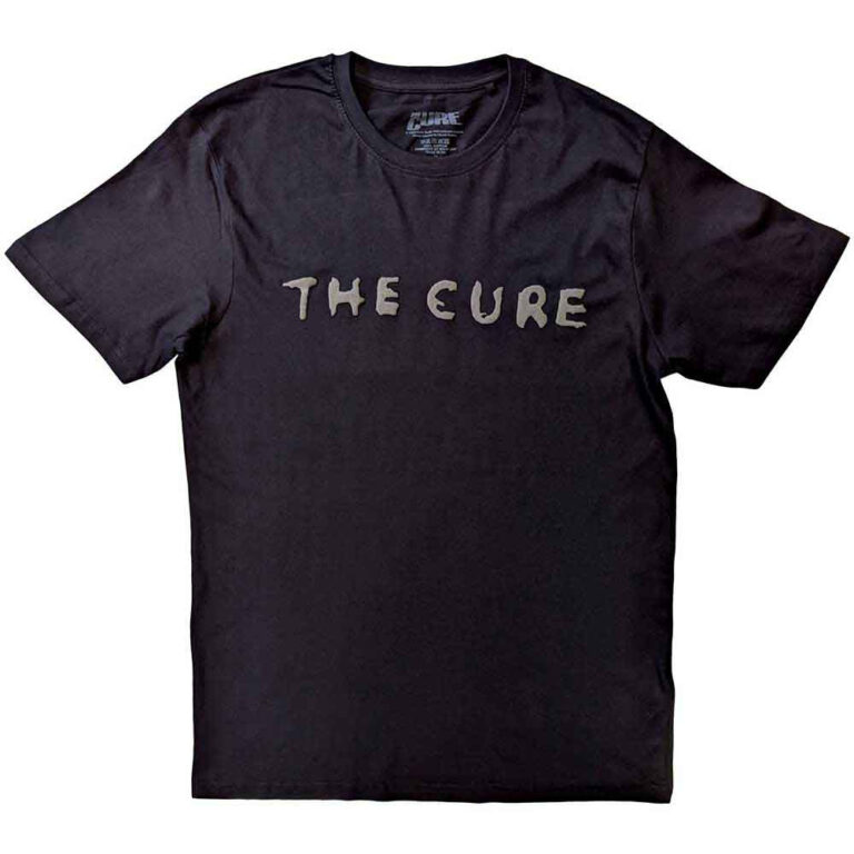 The Cure Circle Logo Black Hi-Build T-Shirt