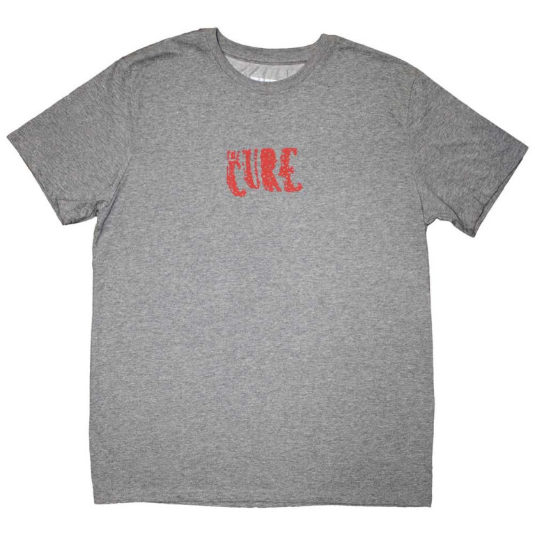The Cure Mini Logo Grey T-Shirt