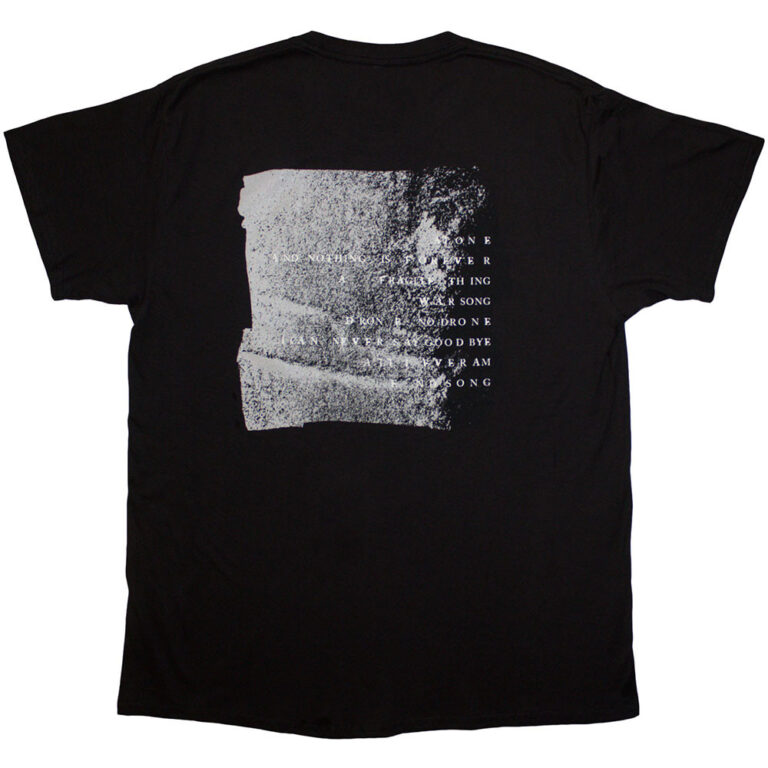 The Cure Songs Of A Lost World Black Back Print T-Shirt