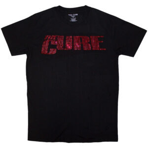 The Cure Logo Black Embellished T-Shirt
