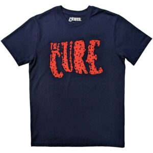 The Cure Logo Navy Blue T-Shirt