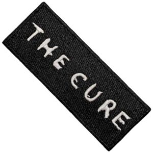 The Cure Text Logo Patch