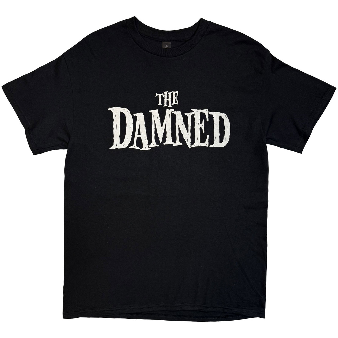 The Damned Logo EU Tour Summer 25 Black Back Print Ex-Tour T-Shirt