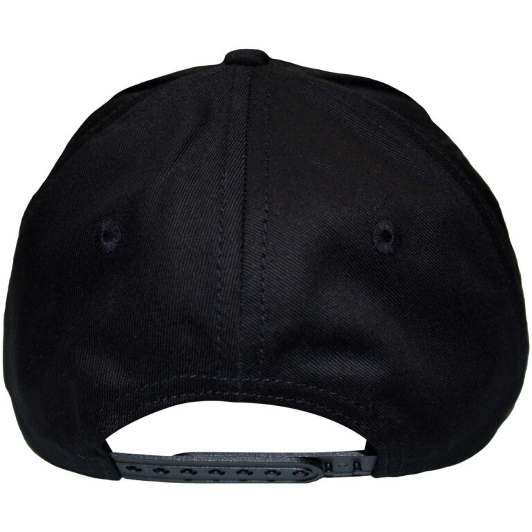 The Damned Arched Logo Black Baseball Cap