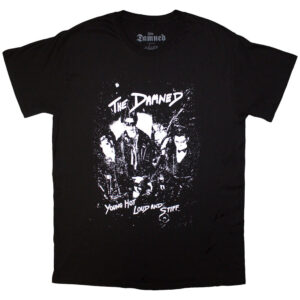 The Damned Young Hot Loud & Stiff Black T-Shirt
