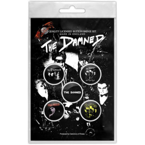 The Damned Young, Hot, Loud And Stiff Badge Pack