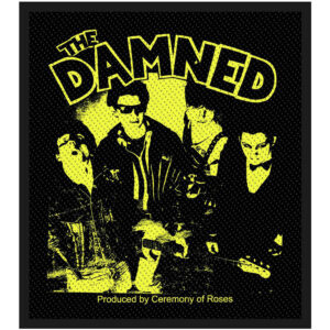The Damned Young, Hot, Loud And Stiff Woven Patch