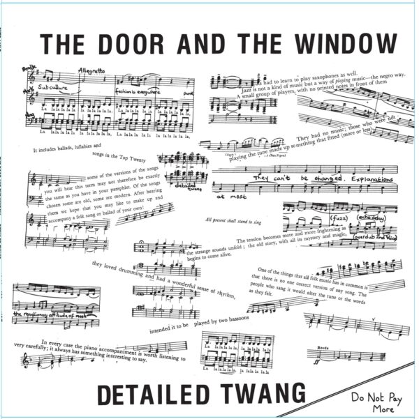The Door And The Window - DETAILED TWANG Vinyl LP