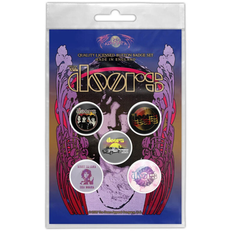 The Doors Jim Morrison Badge Pack