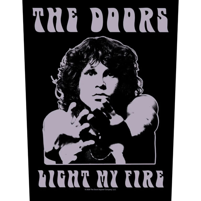 The Doors Light My Fire Back Patch
