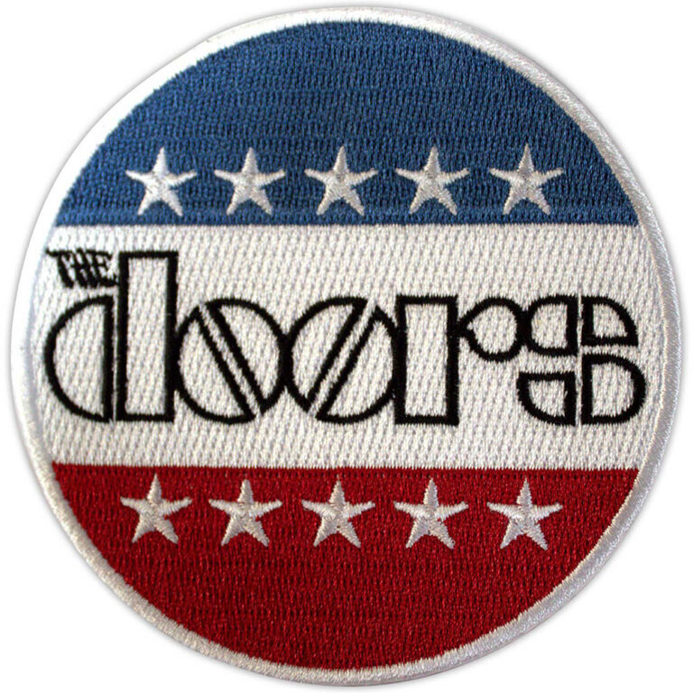 The Doors Logo Stars & Stripes Patch
