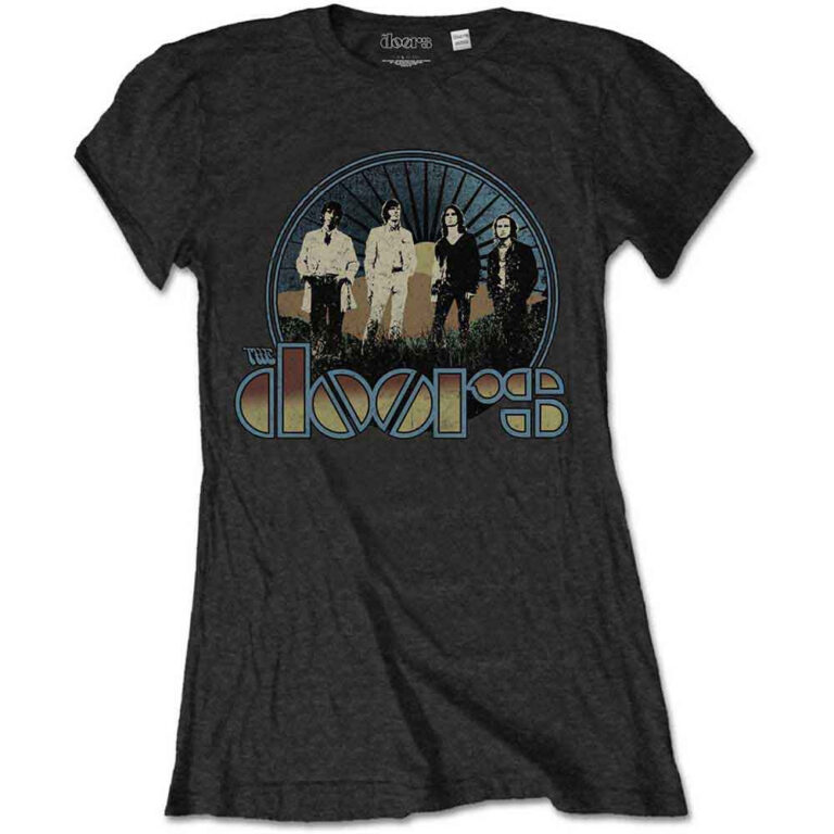 The Doors Vintage Field Ladies T-Shirt