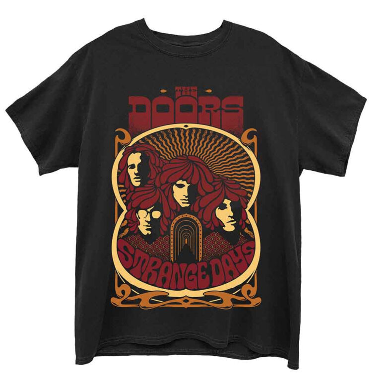 The Doors Strange Days Vintage Poster T-Shirt
