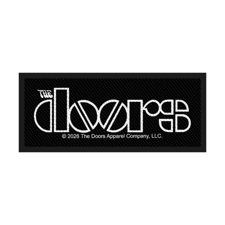 The Doors Standard Logo Woven Patch