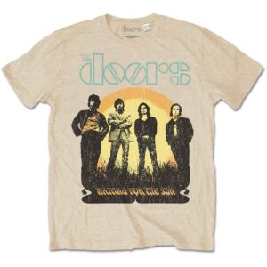 The Doors 1968 Tour Sand Back Print T-Shirt