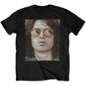 The Doors Jim Face Black T-Shirt