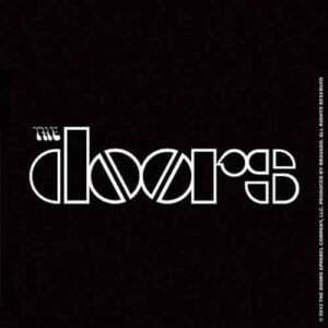 The Doors Logo Single Cork Coaster