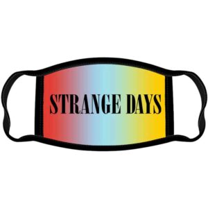 The Doors Strange Days Black Face Mask