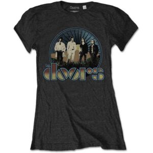 The Doors Vintage Field Black Ladies T-Shirt