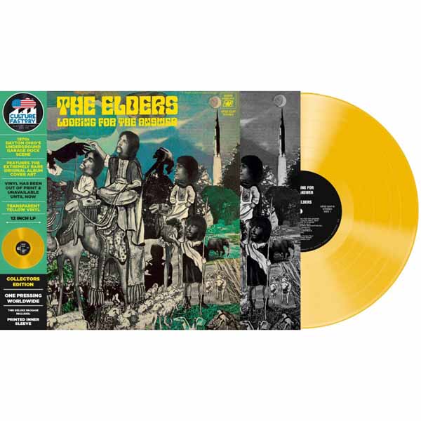 The Elders – LOOKING FOR THE ANSWER (YELLOW VINYL) Vinyl LP