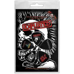 The Exploited Skull Plectrum Pack