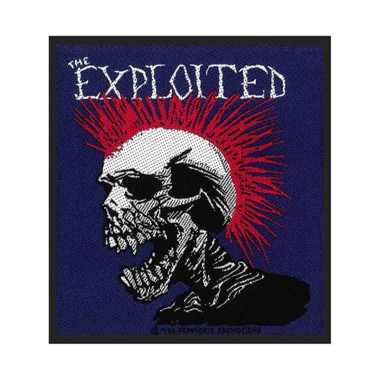 The Exploited Mohican Patch