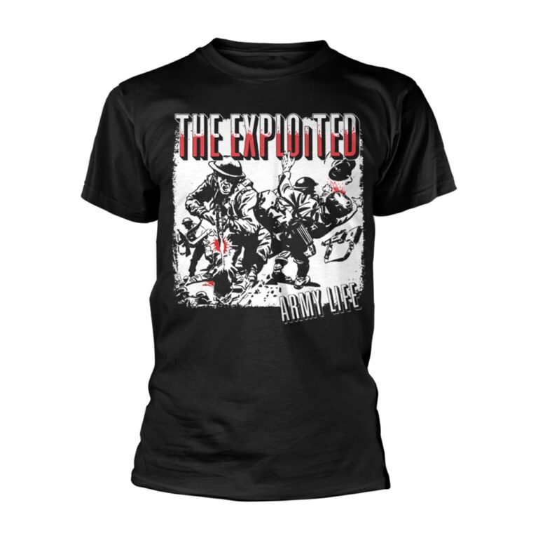 The Exploited – Army Life (black) T-Shirt