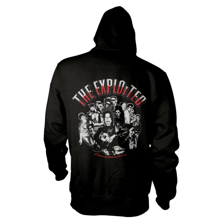 The Exploited – Barmy Army (black) Zip Hoodie