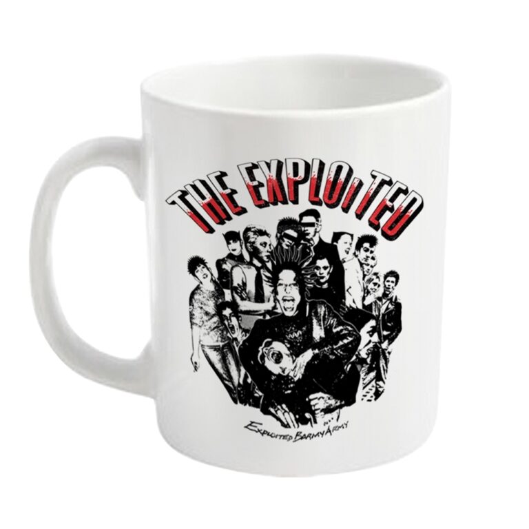 The Exploited – BARMY ARMY (WHITE)  Mug