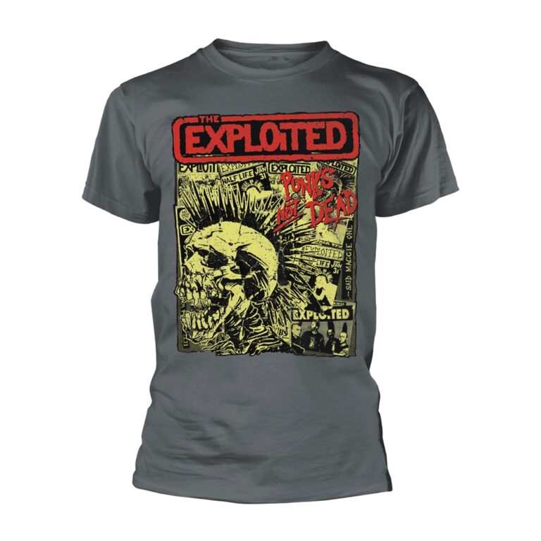The Exploited – Punks Not Dead (album) (grey) T-Shirt