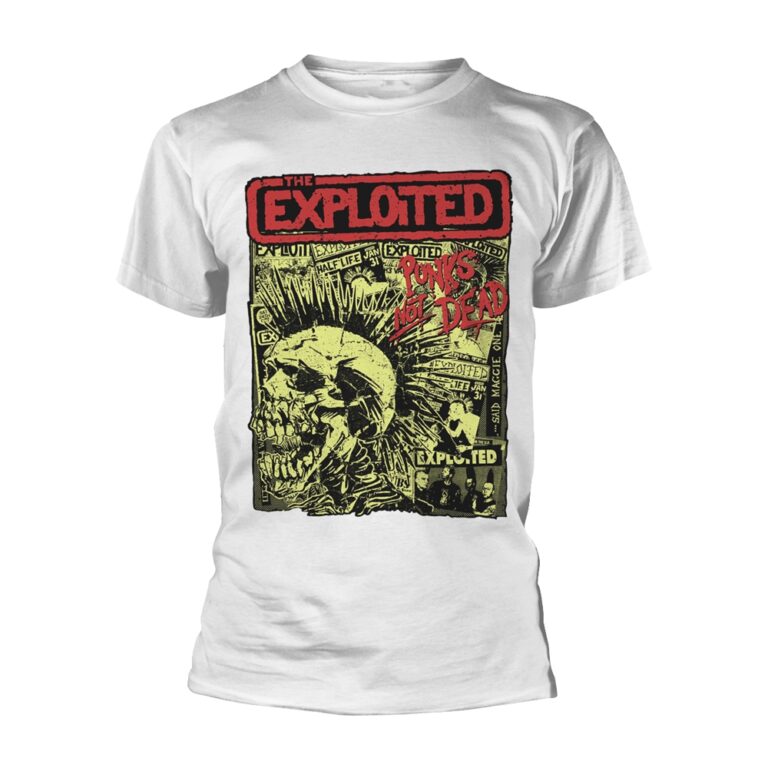 The Exploited – Punks Not Dead (white) T-Shirt