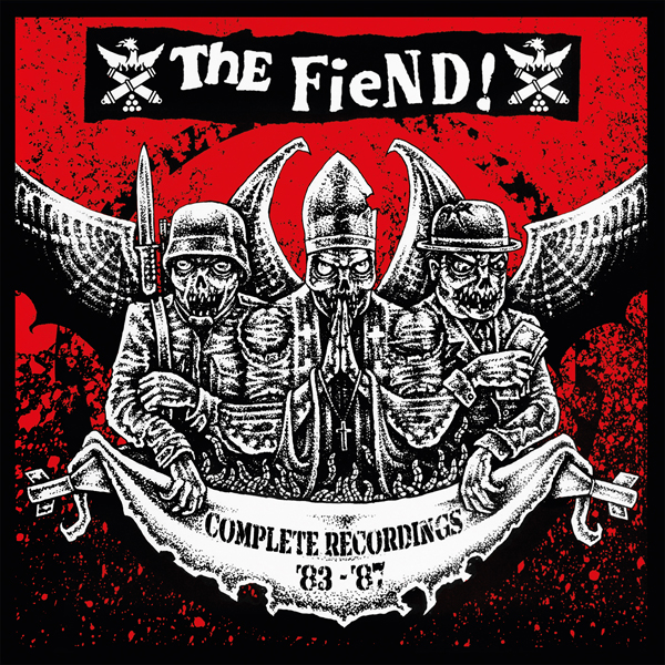 The Fiend – COMPLETE RECORDINGS 1983-1987 (RED VINYL 2LP) Vinyl Double Album