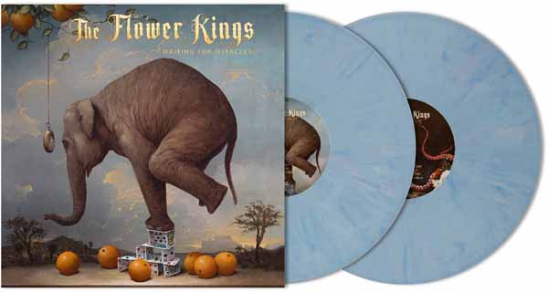 The Flower Kings – WAITING FOR MIRACLES (BLURBERRY VINYL 2LP) Vinyl Double Album