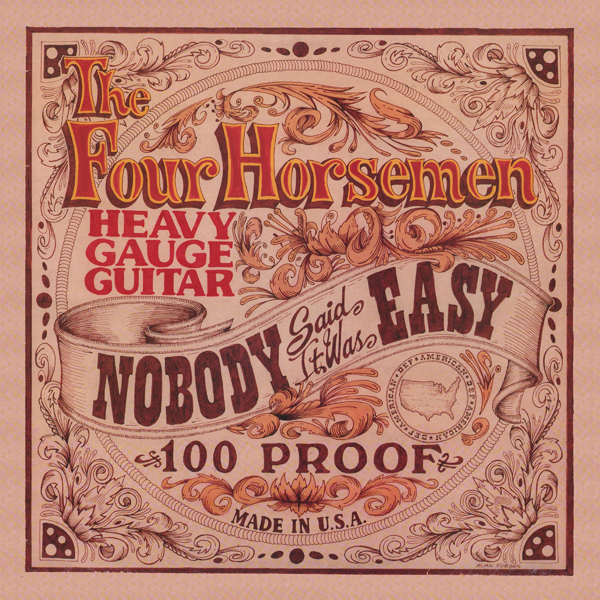 The Four Horsemen – NOBODY SAID IT WAS EASY Compact Disc Digi