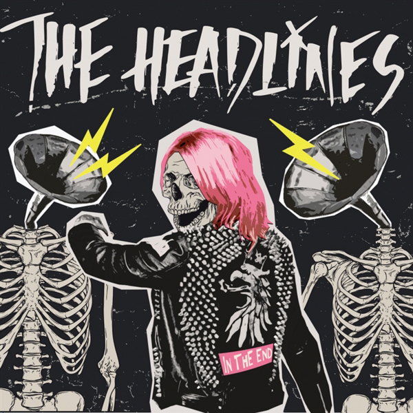 The Headlines – IN THE END (LTD PINK/WHITE & BLACK HAZE LP) Vinyl LP