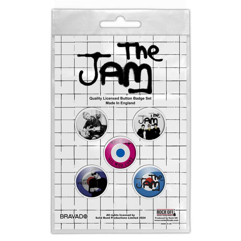 The Jam All Mod Cons Badge Pack