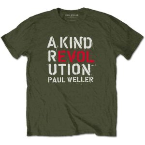 Paul Weller A Kind Revolution Military Green T-Shirt