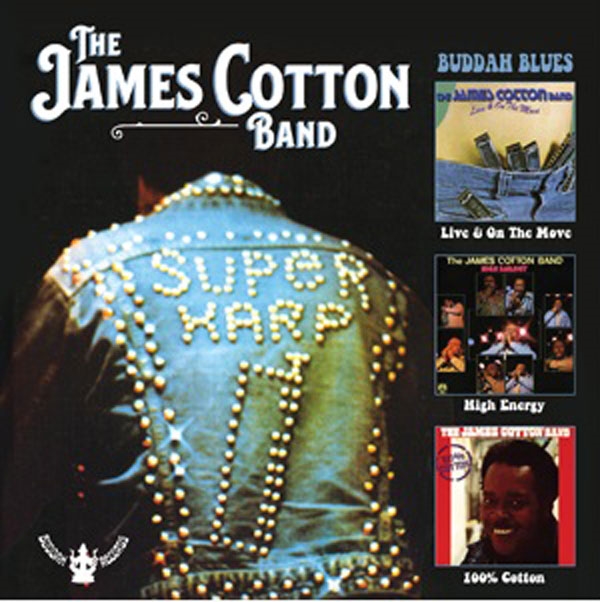 The James Cotton Band – BUDDAH BLUES (3CD) Compact Disc – 3 CD Box Set