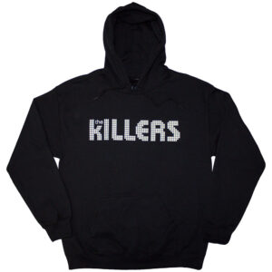 The Killers Tour '24 Dots Logo Diamond Black Back Print & Ex-Tour Pullover Hoodie