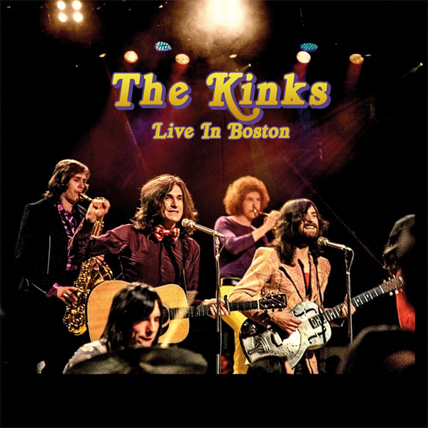 The Kinks – LIVE IN BOSTON (YELLOW VINYL) Vinyl LP