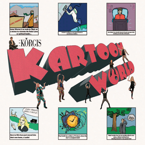 The Korgis – KARTOON WORLD Compact Disc Double