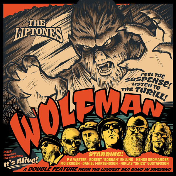 The Liptones – WOLFMAN / IT´S ALIVE Vinyl Double Album