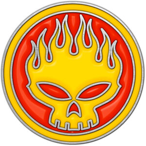 The Offspring Skull Logo Pin Badge