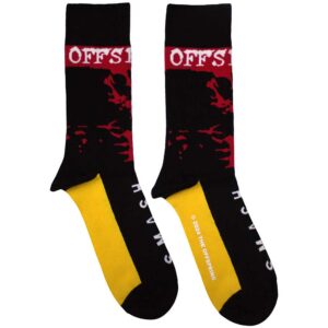 The Offspring Unisex Smash Black UK Size 7 - 11 Ankle Socks