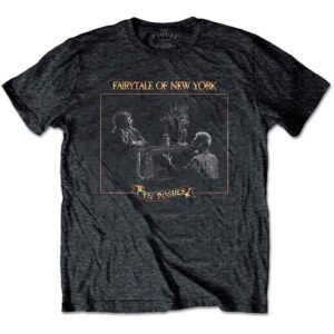 The Pogues Fairytale Piano Heather Grey T-Shirt