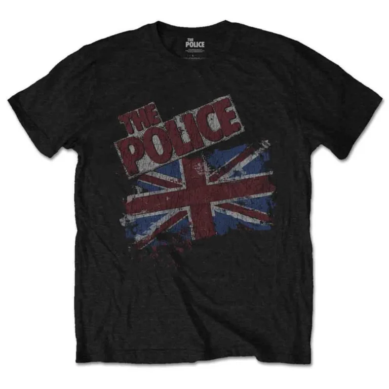 The Police Vintage Flag T-Shirt