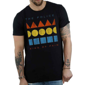 The Police Kings of Pain Black T-Shirt